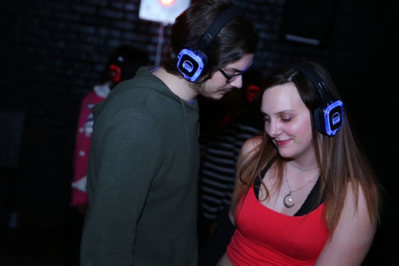 Quietly Energizing: All the Dancing Fun at Last Weekend's Silent Disco at the Grog Shop