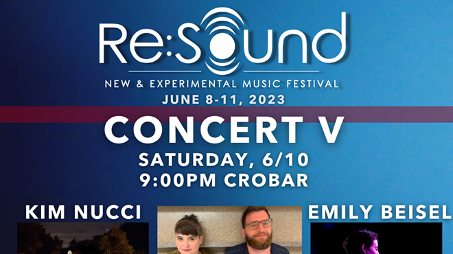 Image: RE:SOUND 2023 Concert V Terminal Moraine // Kim Nucci // Emily Beisel // Marc Lansley DJ