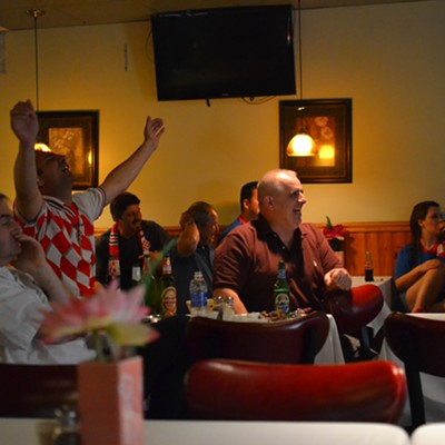Watching the World Cup With Croatia Fans