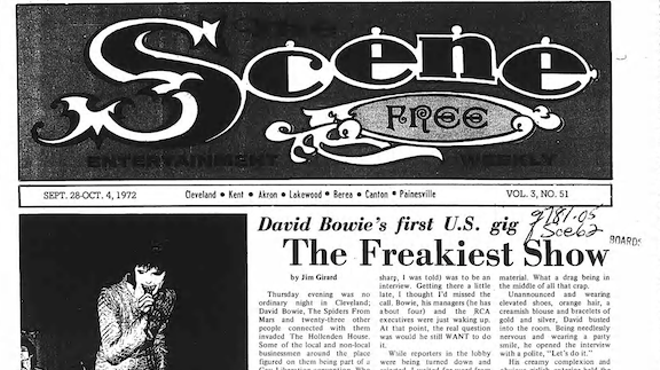 Read Scene's Original Review of David Bowie's First Concert in America, 50 Years Ago Today in Cleveland