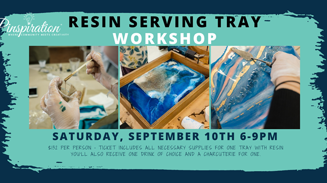 Image: Resin Serving Tray Workshop
