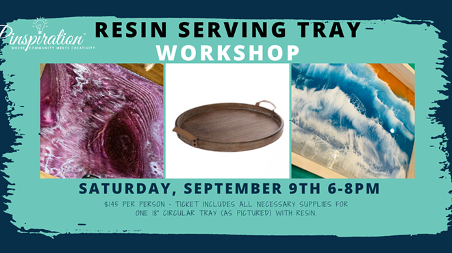 Image: Resin Workshop | 18&Prime; Pre-finished Circular Tray
