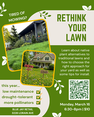 Rethink Your Lawn flyer