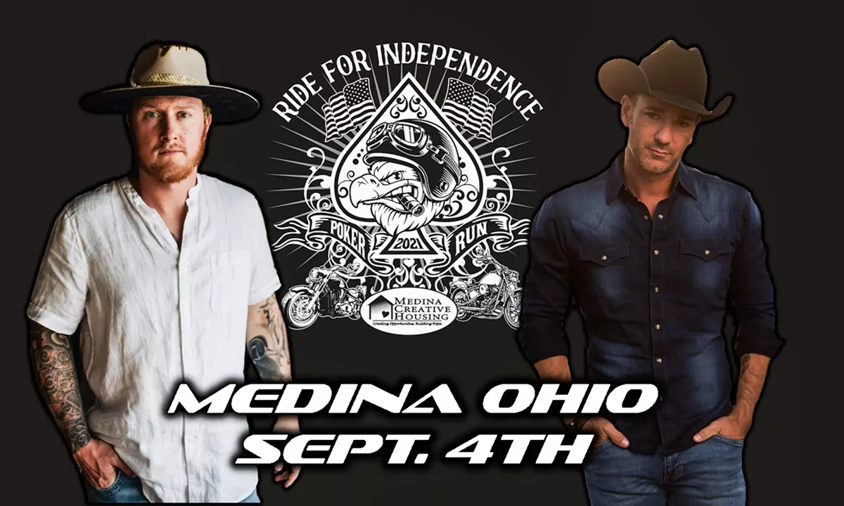 Country artists Styles Haury and Craig Campbell headline the Ride for Independence