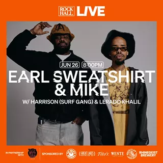 Image: Rock Hall Live: Earl Sweatshirt & MIKE w/ Harrison (Surf Gang) & Lerado Khalil