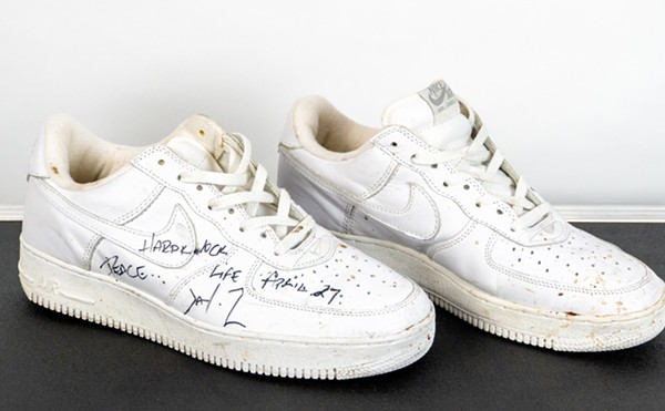Jay-Z's sneakers will be on display at the Rock Hall.