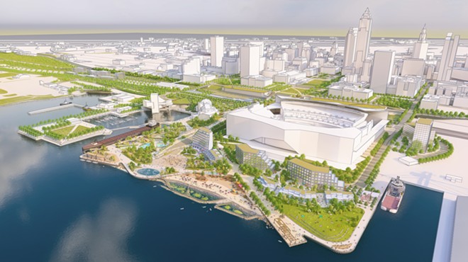 Updated renderings of the North Coast Master Plan released in October.