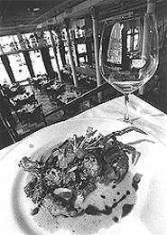 Romantic meals come easy at the Blue Point Grille. - Walter  Novak