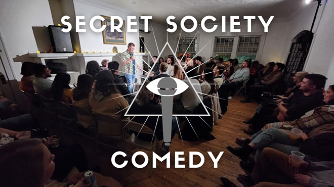 Image: Secret Society Comedy At The Apartment