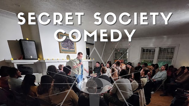 Image: Secret Society Comedy At The Apartment