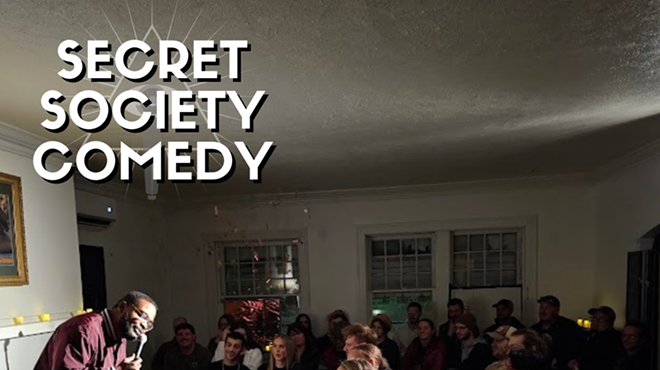 Image: Secret Society Comedy At The Apartment