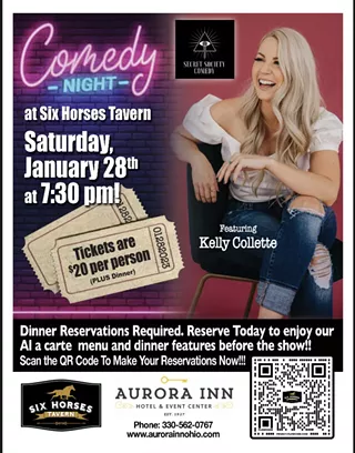 Image: Secret Society Comedy Presents: Kelly Collette