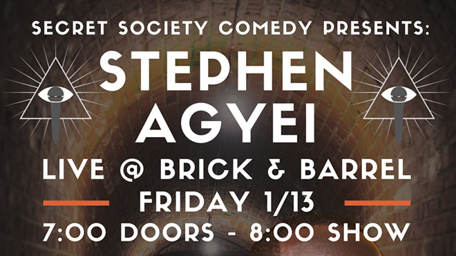Image: Secret Society Comedy Presents Stephen Agyei