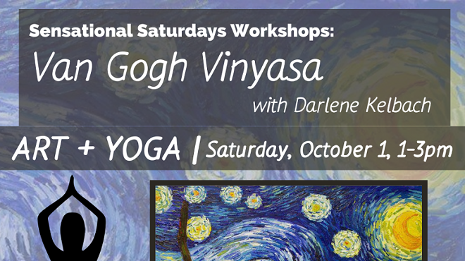 Image: Sensational Saturdays: Van Gogh Vinyasa