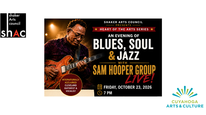 Image: Shaker Arts Council Presents Sam Hooper Group in an Evening of Blues, Soul & Jazz
