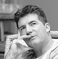 Simon Cowell, counting the ways to dash contestants' - hopes.