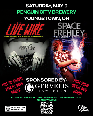 Image: Space Frehley (tribute to Ace Frehley) & Live Wire (tribute to Motley Crue)