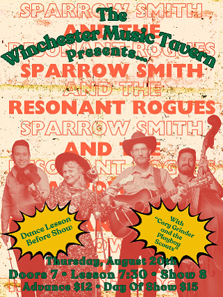 Image: Sparrow Smith and the Resonant Rogues with Cory Grinder & The Playboy Scouts