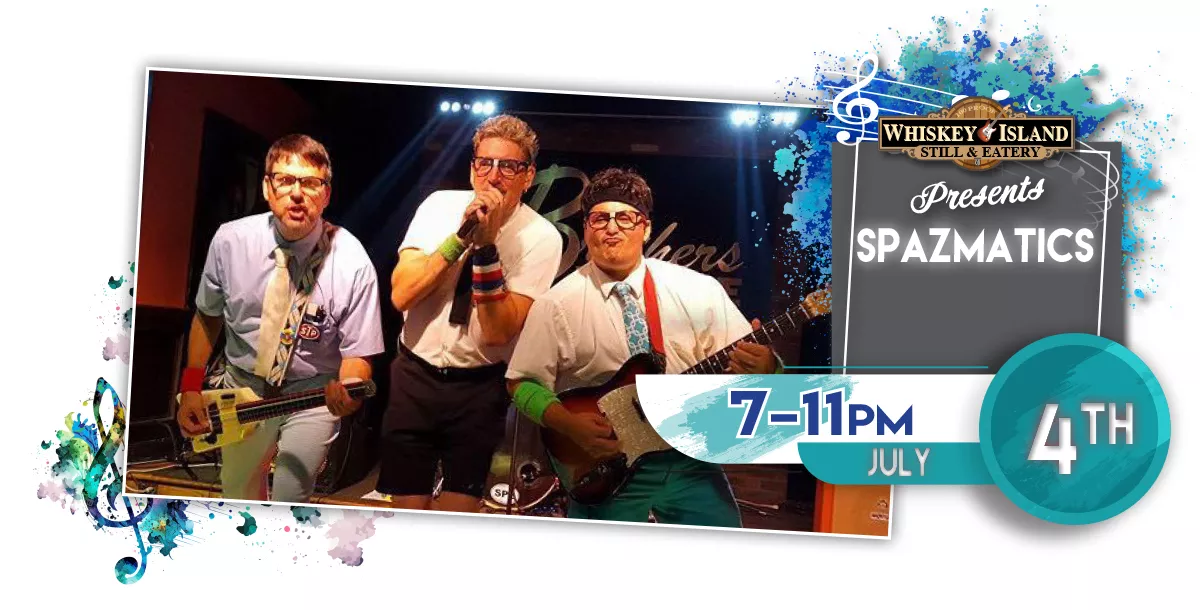 Spazmatics LIVE @ Whiskey Island July 4th!