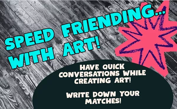 Image: Speed Friending... with Art!