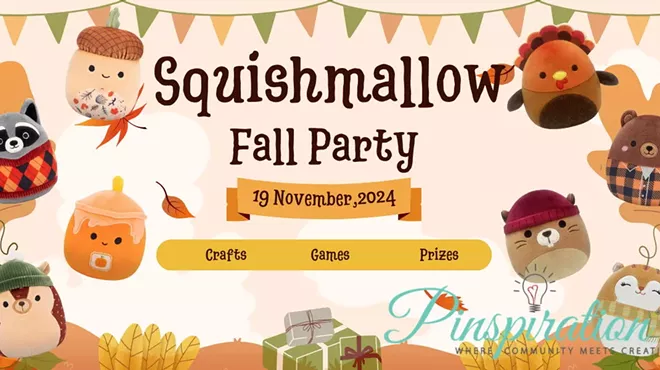 Image: Squishmallow Fall Party
