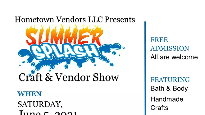 Image: Summer Splash Craft & Vendor Show