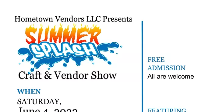 Image: Summer Splash Craft & Vendor Show