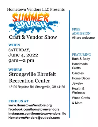 Image: Summer Splash Craft & Vendor Show