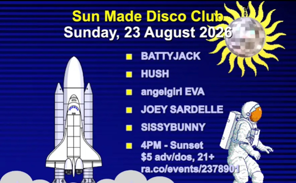 Image: SUN MADE DISCO CLUB: Bunny Bday ft. BATTYJACK, angelgirl EVA, HUSH, JOEY SARDELLE, SISSYBUNNY