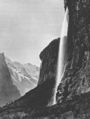"Switzerland. Valley of Lauterbrunnen," by Adolphe Braun, photograph.