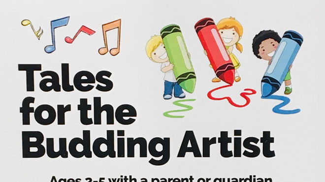 Image: "Tales for the Budding Artist" Interactive Storytime Workshops