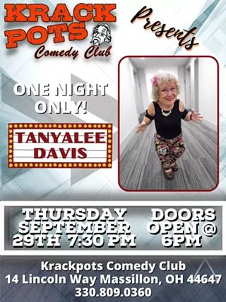 Image: TanyaLee Davis Unstoppable Me at Krackpots Comedy Club