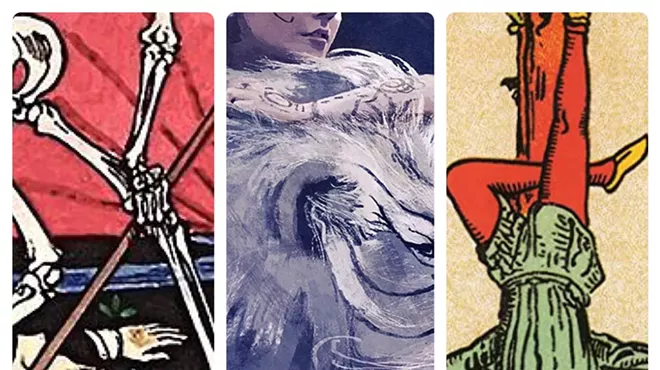 Image: Tarot Card Sticker Event Contest