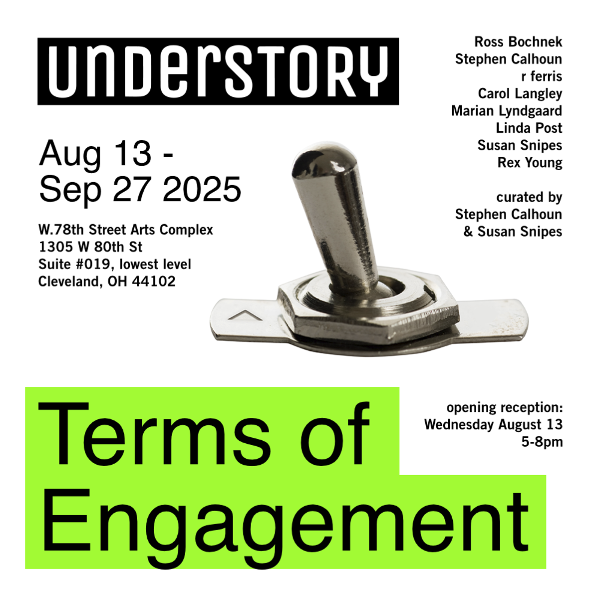 Terms of Engagement Exhibit Understory @78thStreet