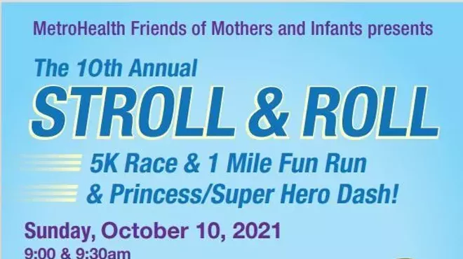Image: The 10th Annual Stroll and Roll: 5k and 1 Mile Fun Run