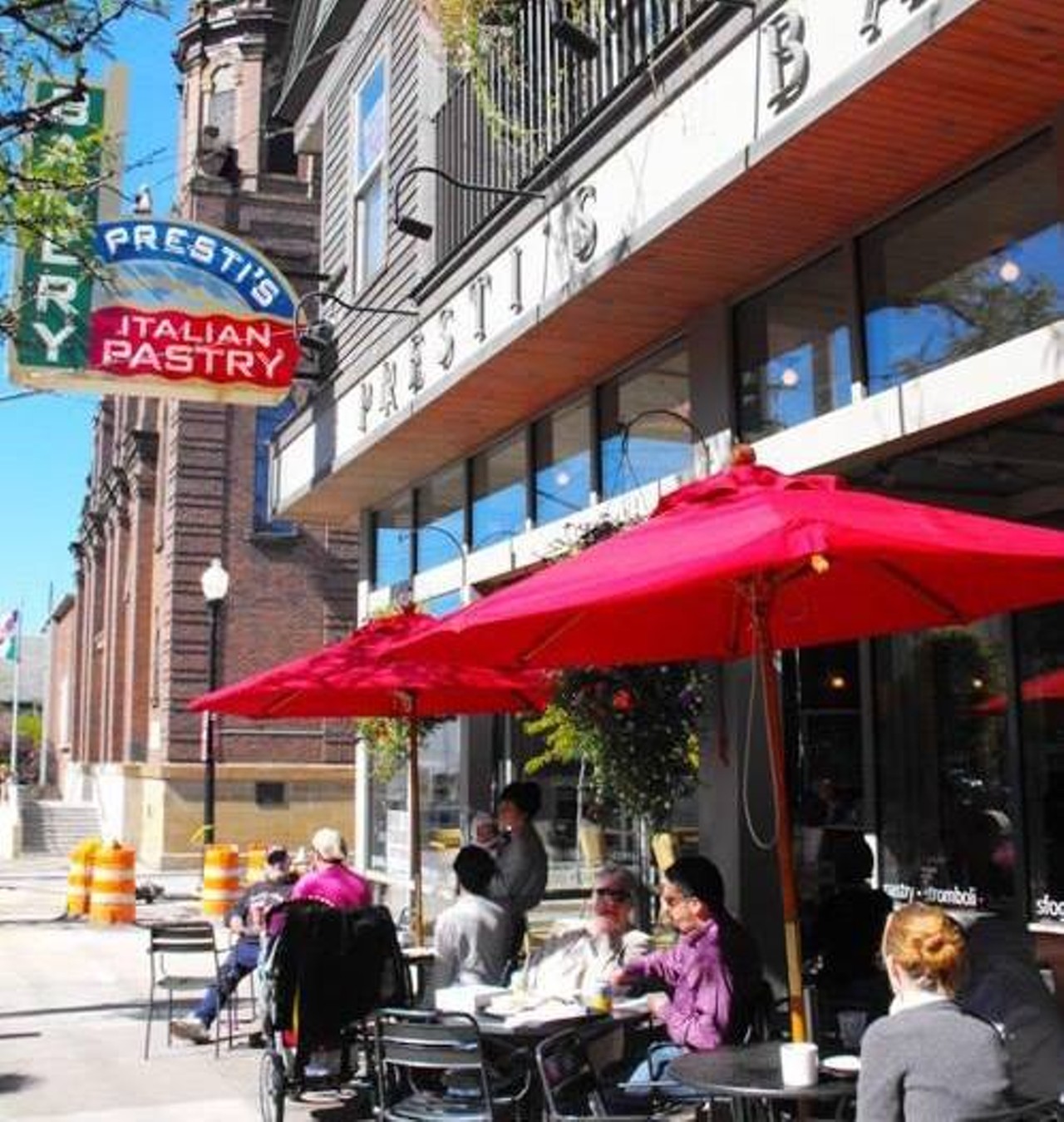  Presti&#146;s Bakery
12101 Mayfield Rd., Cleveland
Presti&#146;s has been a staple of Little Italy since 1943. The renowned bakery, in addition to their Italian desserts like tiramisu, also is a great spot to hang out at outside during the warm months.
Photo via Presti&#146;s Bakery/Facebook