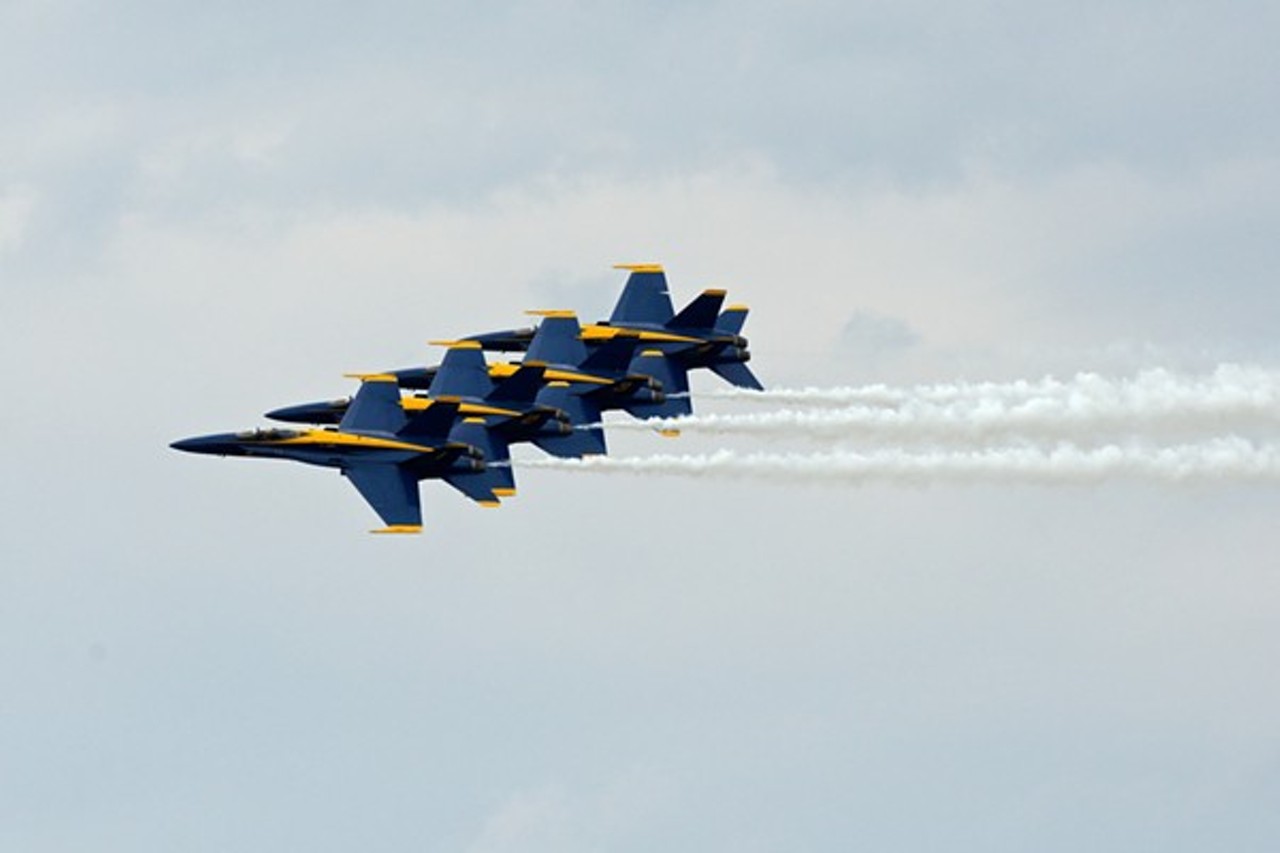  Forget About the Air Show
If you&#146;ve ever been downtown during the summer and hear an ear-piercing boom, don&#146;t worry, we&#146;re not under attack. That&#146;s just the air show. But if you forget about it, it can really scare the crap out of you.
Photo via Erik Drost/Flickr