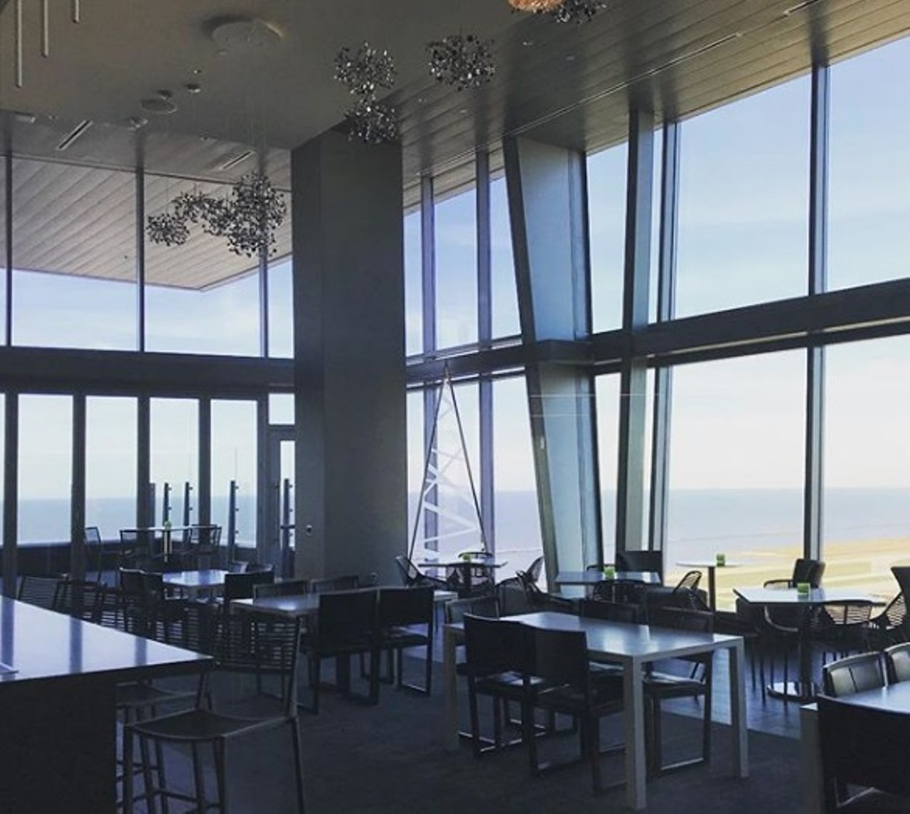 Bar 32
100 Lakeside Ave. E, 216-413-5000
Throw on your nice shirt or dress, grab your other half and enjoy a night out inside this stunning bar. Grab your drink and enjoy one of the best views of downtown Cleveland inside or on their patio. 
Photo via amycarstenquick/Instagram