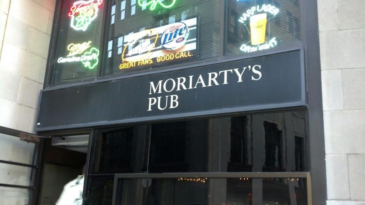 Moriarty&#146;s Pub
1912 East Sixth St., Cleveland
Opening in 1933, Moriarty's has earned its name as downtown's oldest bar. Before the Warehouse District and Tremont and Ohio City and East Fourth were the places to hang out, Short Vincent was the happening area of town. Moriarty&#146;s is the sole survivor of a bygone era. 
Photo via Moriarty&#146;s Pub/Facebook