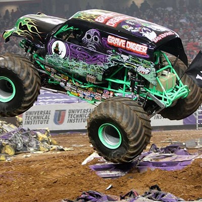 The annual Monster Jam truck show will smash through Quicken Loans for Valentine's Day. Break away from the typical night out to see some cars destroy each other; romantic, right? Tickets range from $12 to $57.