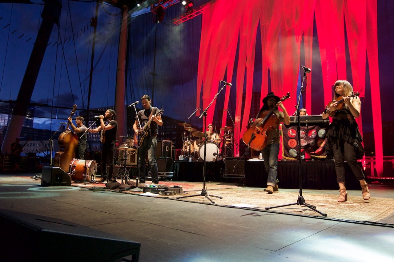 The Avett Brothers and Lake Street Dive Performing at Jacobs Pavilion at Nautica