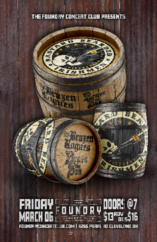 Image: The Bastard Bearded Irishmen, The Brazen Rogues, Brave The Sea