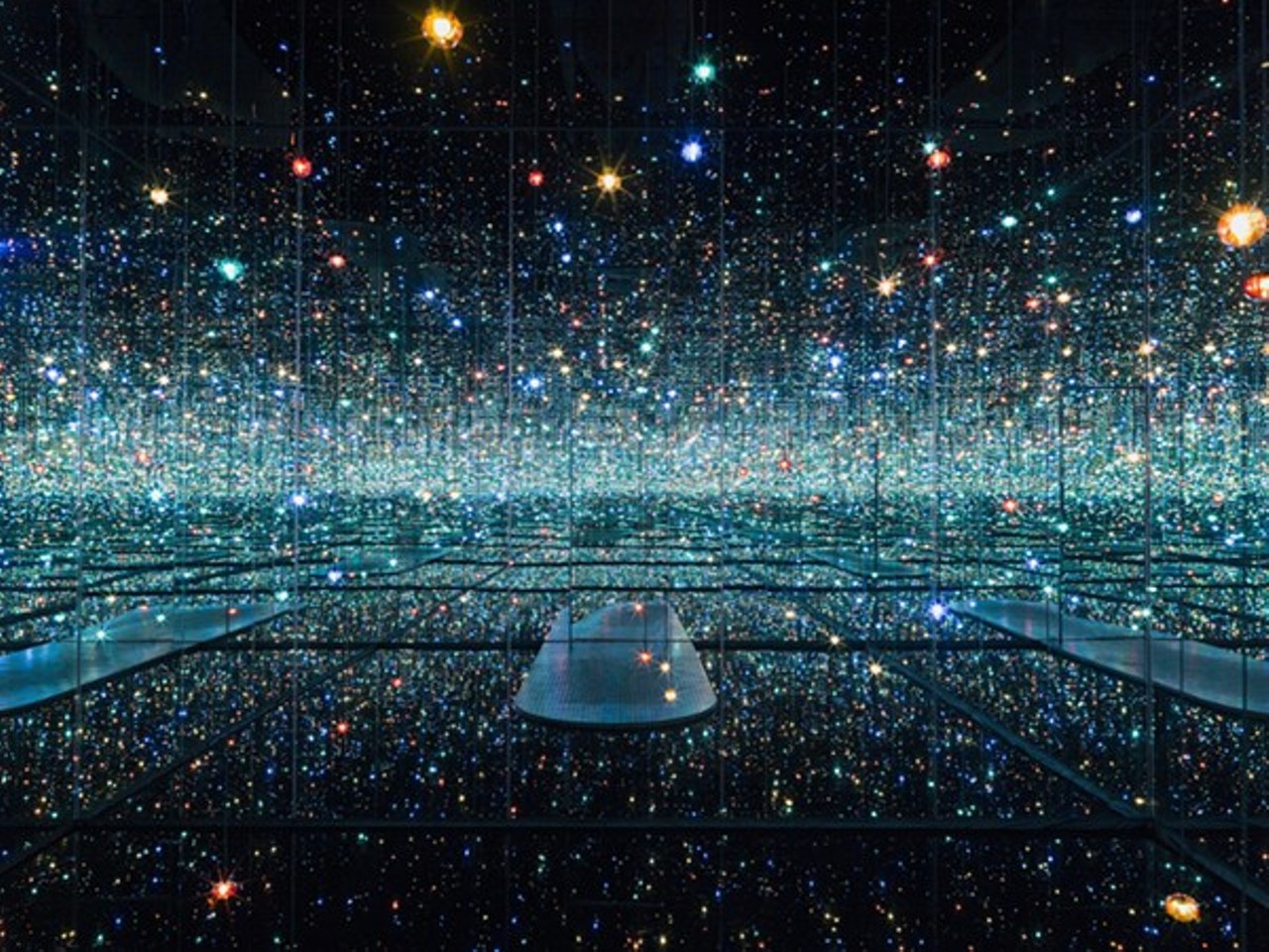  Infinity Mirrors At The Cleveland Museum Of Art
11150 East Blvd., Cleveland
If you waited in the digital line for tickets to Infinity Mirrors, the Cleveland Museum of Art's summer exhibit from Japanese artist Yayoi Kusama, you won't need this blurb to excite you. Throughout its summer run, beginning July 7, there will be 100,000 timed tickets available. (Most have already been sold, but some still remain for mid-week slots in August and September.) The exhibit includes seven of Kasama's spellbinding Infinity Mirror rooms and a host of paintings from various points during her 65-year career. The digital ticketing arrangement was the most elaborate in CMA's history and the exhibit is one of the most hyped. Along with Hamilton, it's the Cleveland cultural event of the year.
Photo via Scene Archives