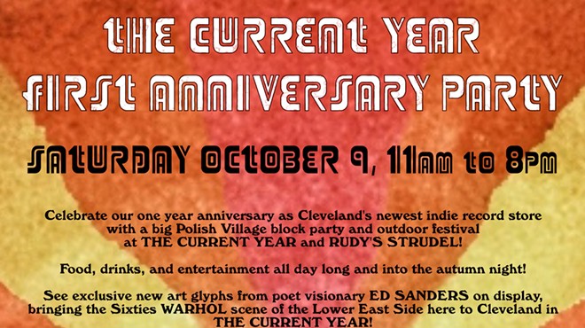 The Current Year's First Anniversary Party and Polish Village Arts Fest