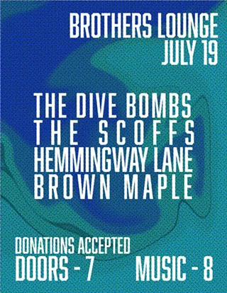Image: The Dive Bombs / Hemmingway Lane / Brown Maple