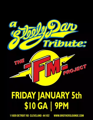 Image: The FM Project - A Steely Dan Tribute at Brothers Lounge!
