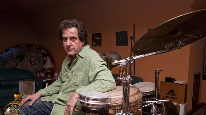 Image: The Jamey Haddad Quartet. Celebrating the Music of Keith Jarrett; Jamey haddad - Drums & Percussion - Featuring: Kip Reed - Bass, Jonah Fergusson - Guitar , Bobby Selvaggio - Sax