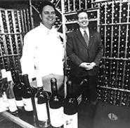 The Lockkeepers brain trust: Executive Chef Morgen - Jacobson (left) and Master Sommelier Larry O'Brien. - Walter  Novak