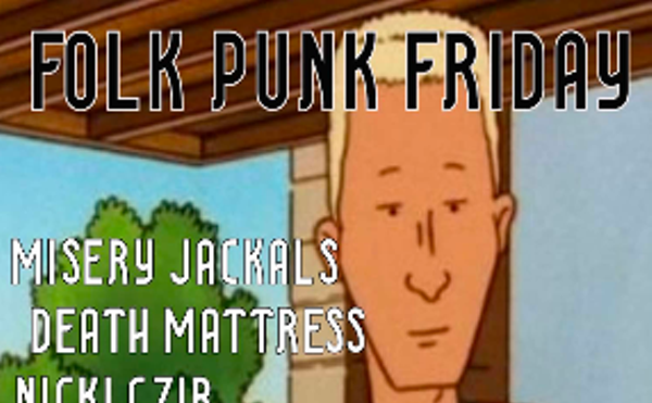 Image: The Misery Jackals, Death Mattress, Nicki Czir, They/Themperess, Fungus Finger