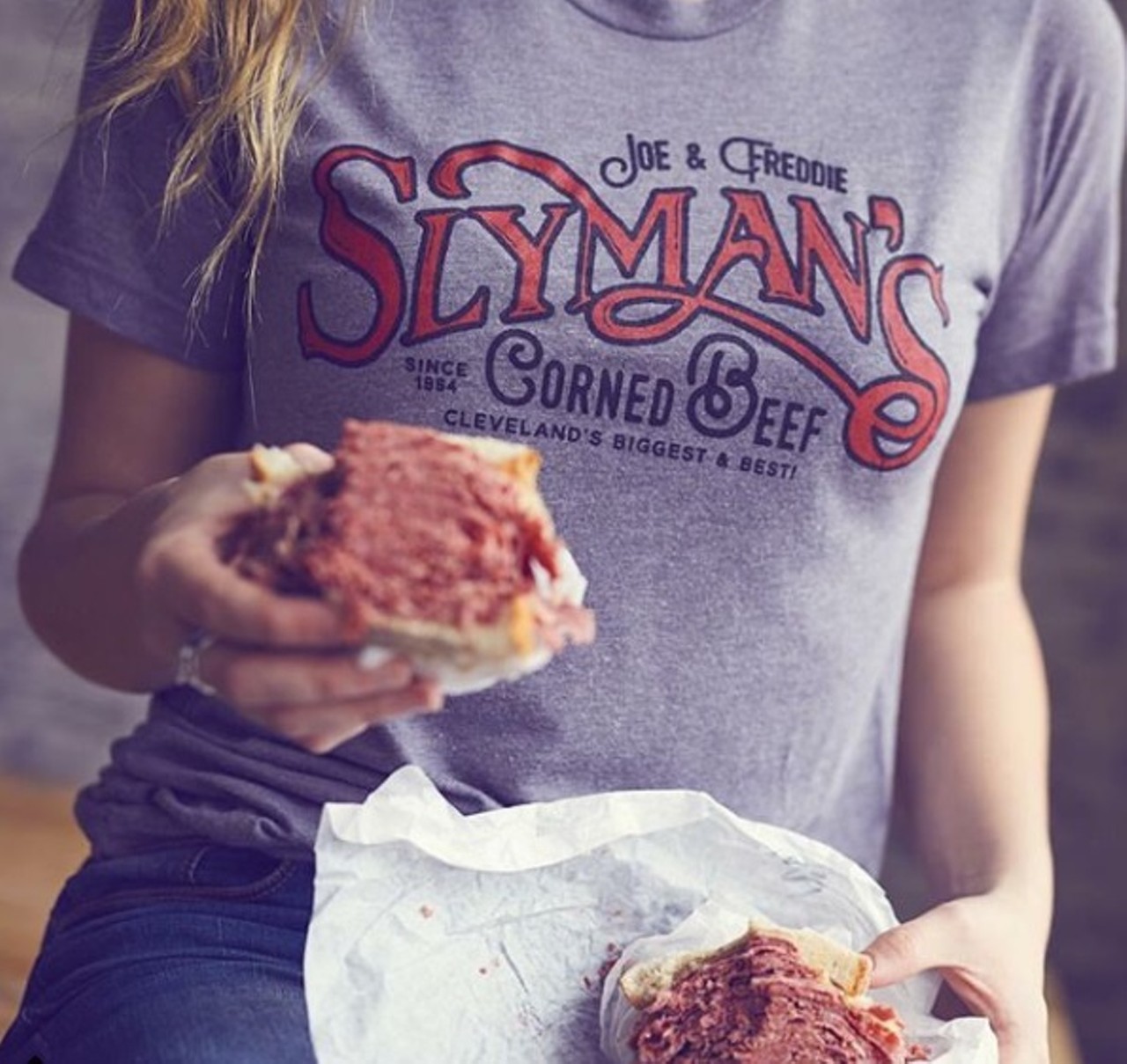  5. Slyman&#146;s Restaurant
3106 Saint Clair Ave. NE, (216) 621-3760
Choice quote: &#147;Slyman's. Dear, Slyman's. How the hell do you do it? You've managed to take a simple piece of meat, all but devoid of character, lackluster in its common nature, and you've transformed it into a work of art. If Michelangelo had chosen brisket instead of marble, this would have been David. If Shakespeare had found inspiration in ethnic deli foods, this his Romeo and Juliet.&#148; - Bob L.
Photo via cleclothingco/Instagram